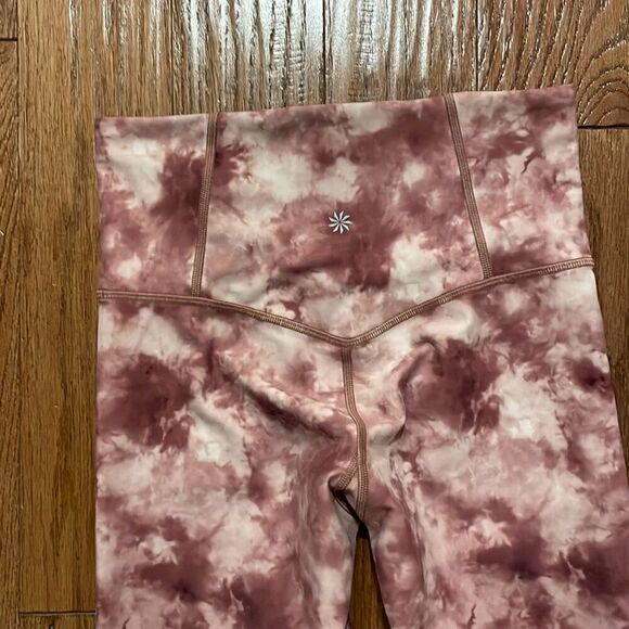 Athleta elation high rise 7/8 tie dye leggings size xs - Picture 12 of 12